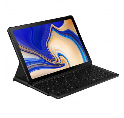 Husa Keyboard Cover Samsung Galaxy Tab S4 10.5, Black